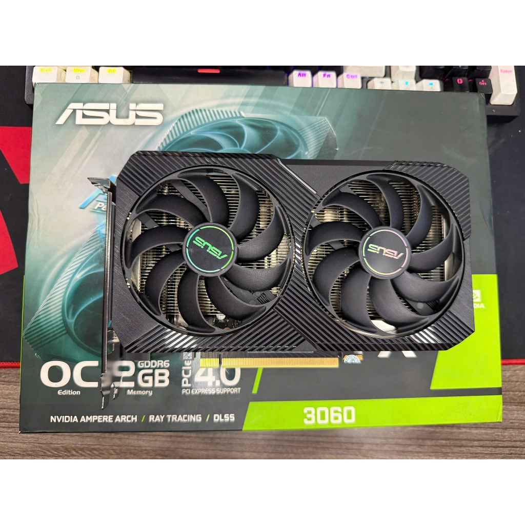 Card Màn Hình - VGA  ASUS DUAL-RTX 3060 12G MINI