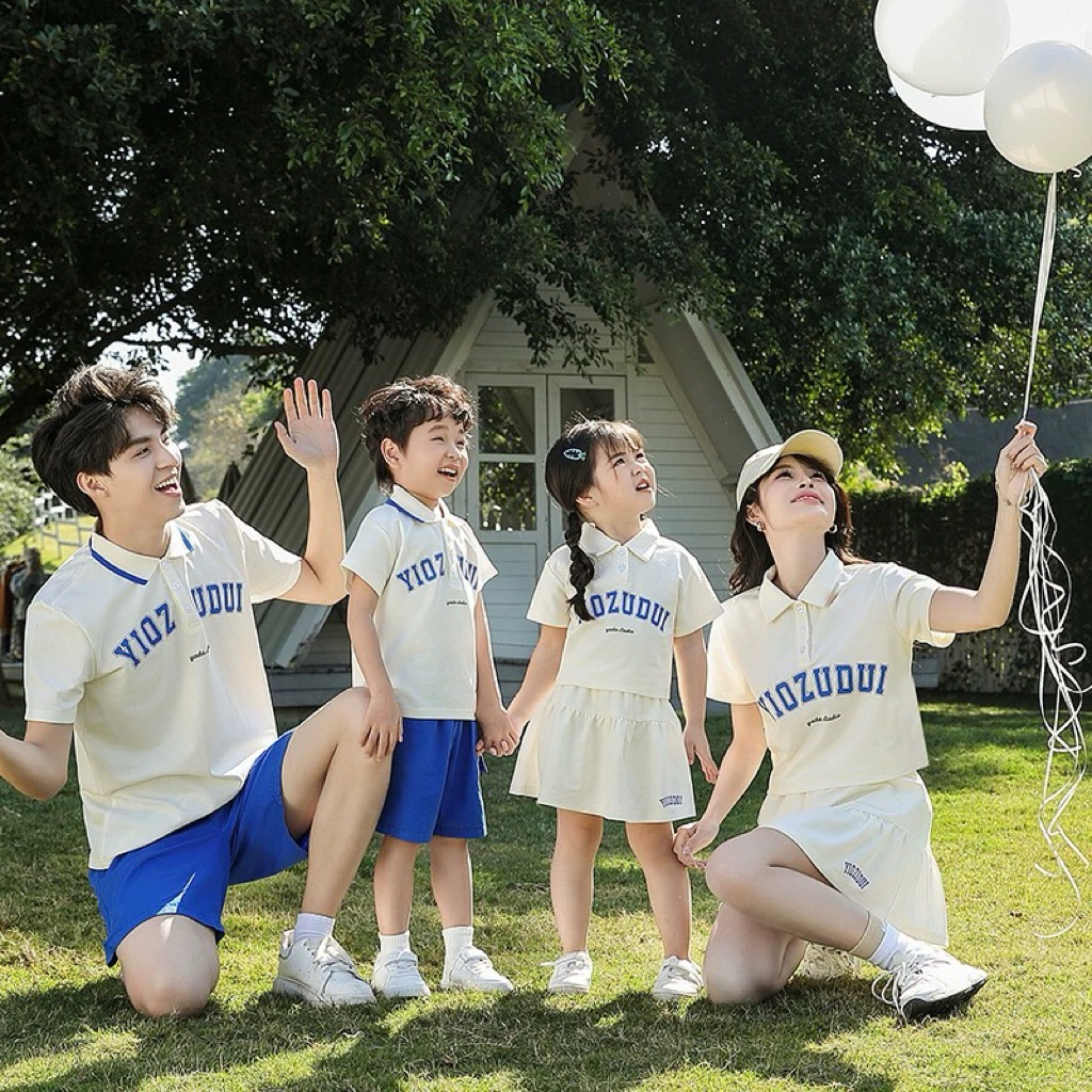 Váy thun gia đình đi du lịch chất đẹp. Family Store