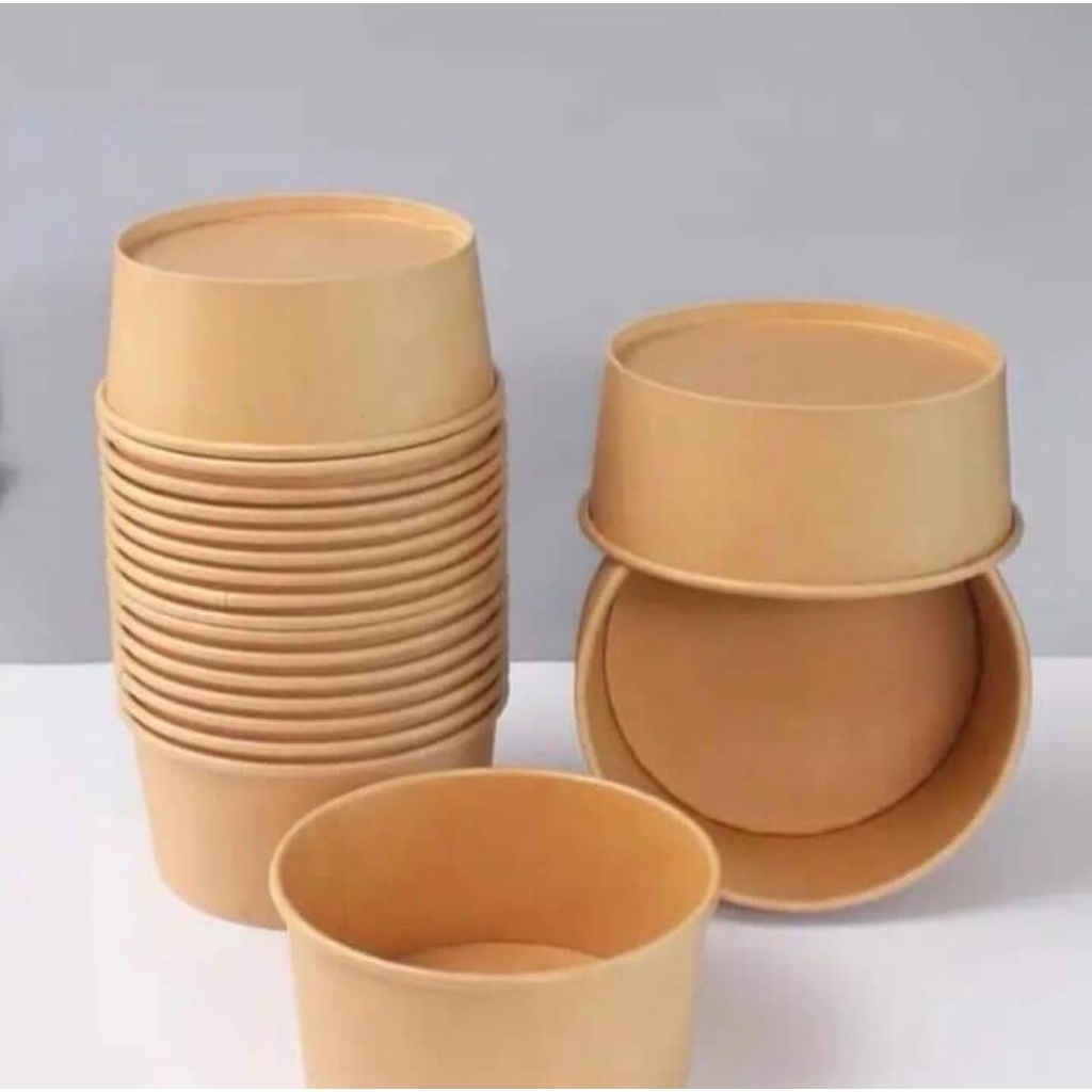 100 tô giấy kart + nắp