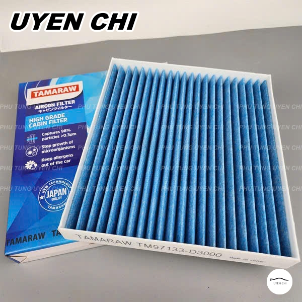 Lọc gió điều hòa (máy lạnh) xe Accent (18-24), Tucson (16-23), Kona (Mã: 97133D1000 / 97133D3000)