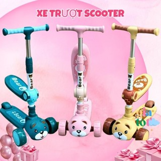 ⭐️[𝑴𝒊𝒆̂̃𝒏 𝑺𝒊́𝒑]XE TRƯỢT SCOTTER KIÊM XE CHÒI CHÂN PHÁT NHẠC CÓ GHẾ NGỒI CHO BÉ