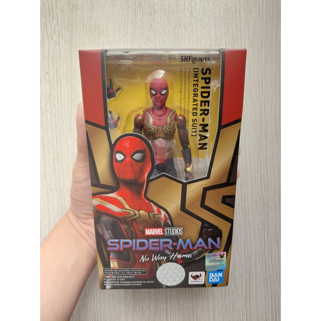 shf spider man no way home integrated suit