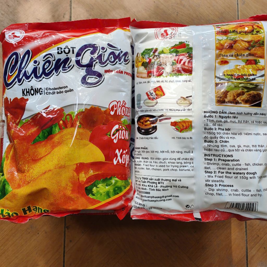 1kg Bột chiên giòn Tuấn Phương