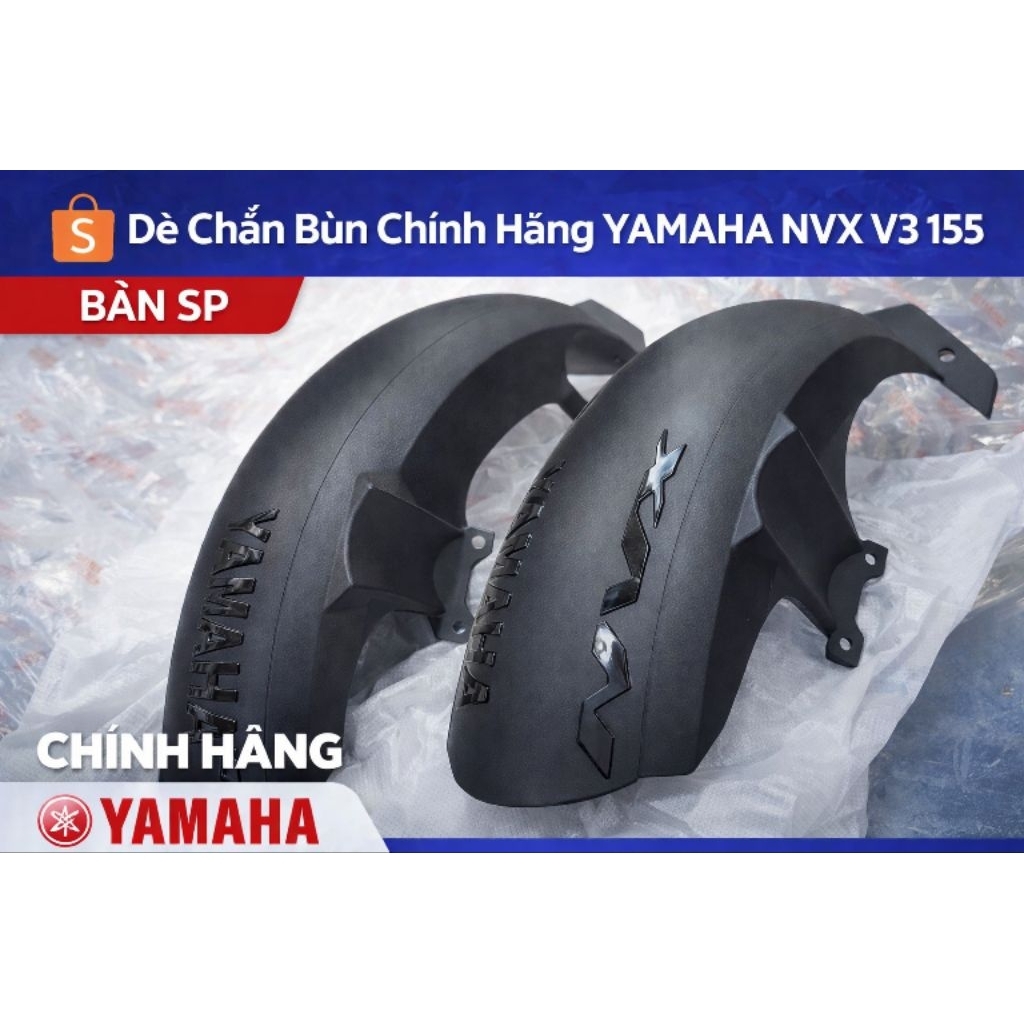 DÈ CON CHẮN BÙN XE NVX V3 155 BẢN SP VÀ BẢN TIÊU CHUẨN CHÍNH HÃNG