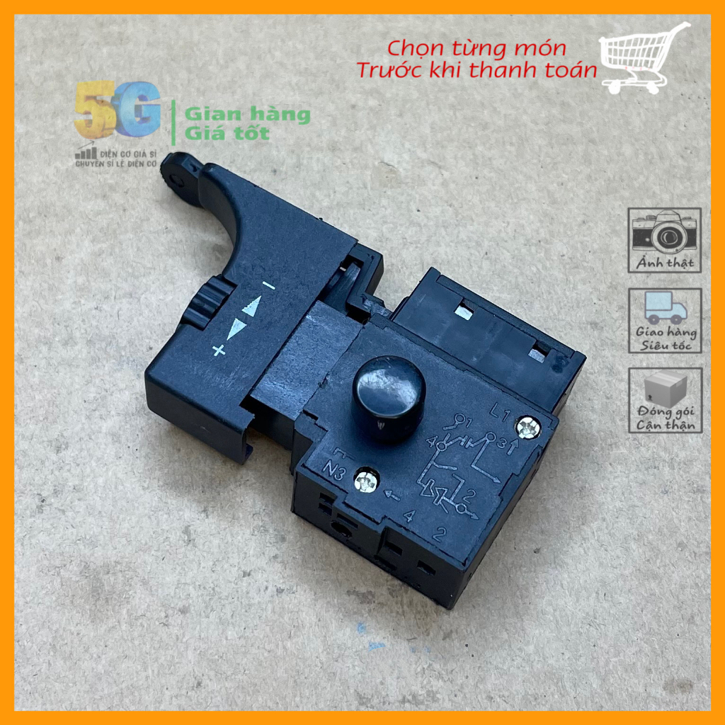 Công Tắc Máy Khoan Cầm Tay Osuka OS601, OS602 Dùng Chung, Cò Máy Khoan 13mm OSUKA, LOẠI TỐT