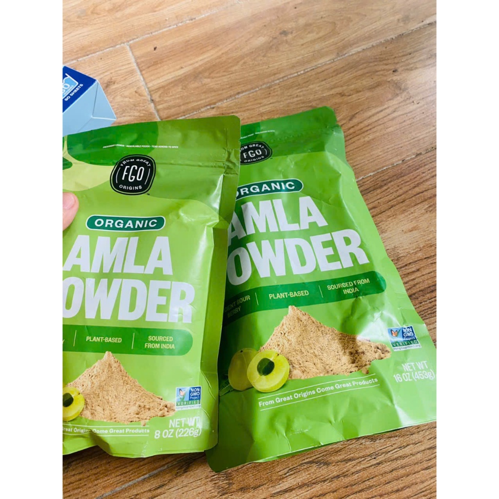 FGO Organic Amla Powder Bột Amla hữu cơ FGO, 227g/453g