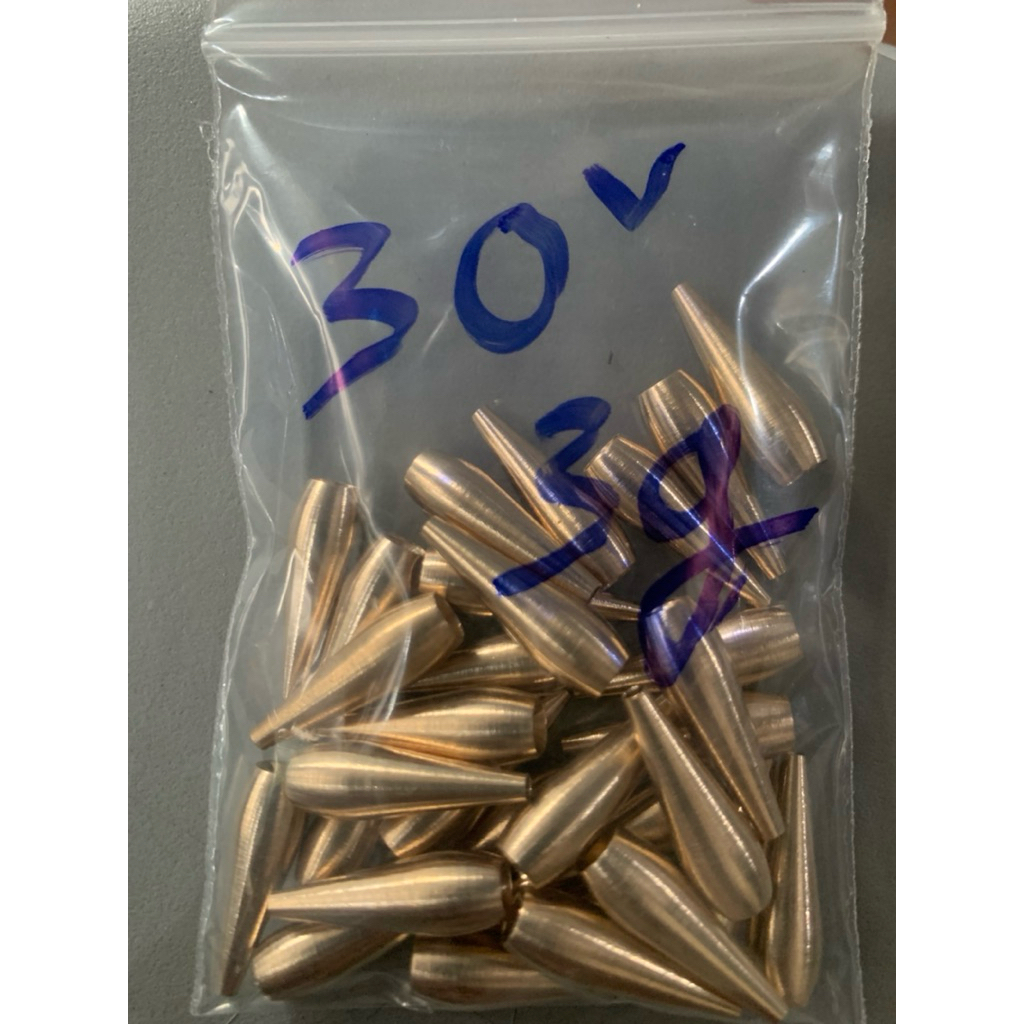 sét 30 viên chì đồng câu lure