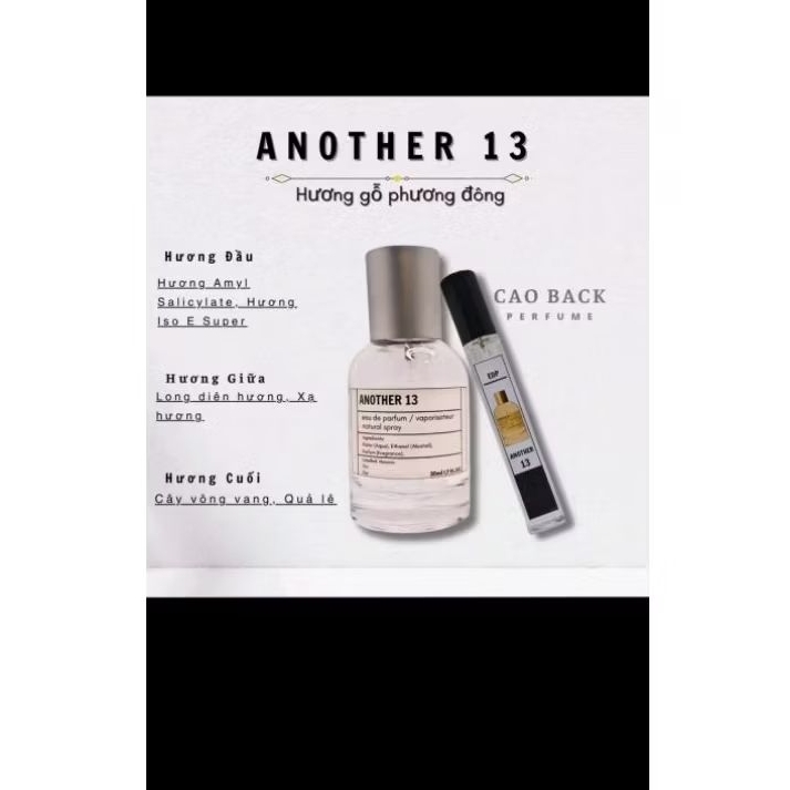 Nước hoa unisex lê labo 13 100ml