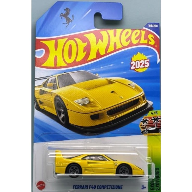 HOTWHEELS FERRARI F40 VÀNG