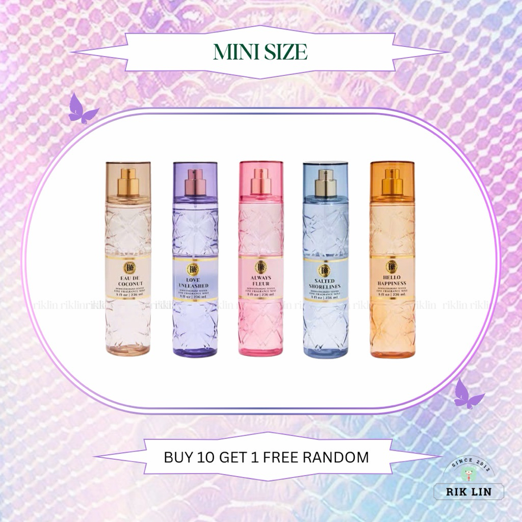 ALWAYS FLEUR| HELLO HAPPINESS | EAU DE COCONUT| LAVENDER | MUSK NO 3| APPLE _ ORANGE FLOWER SUN _ Xị