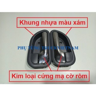 Tay mở cửa trong bằng kim loại cứng mạ cờ rôm xe tải Ollin500B Ollin700B Ollin800A 950A Ollin350