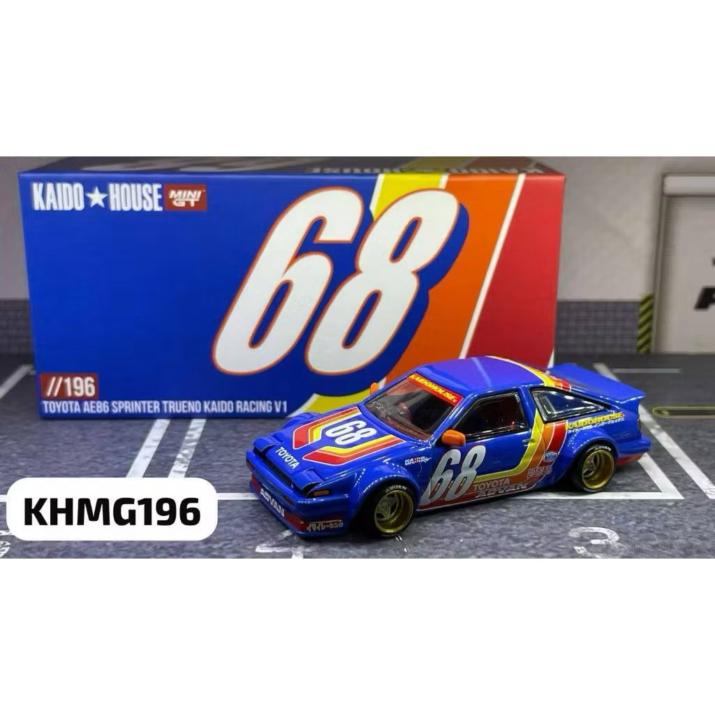 Mô hình xe Toyota AE86 Spinter Trueno Kaido Racing V1 1:64 Kaidohouse KHMG196