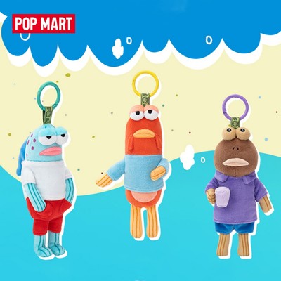 POP MART SpongeBob - Bikini Bottom Residents - Wacky Plush Blind Box - Whole Set