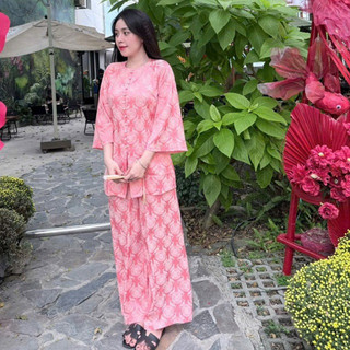 Gấm Suông Mợ Ba Cao Cấp Nữ # Đồ Lam Đi Chùa