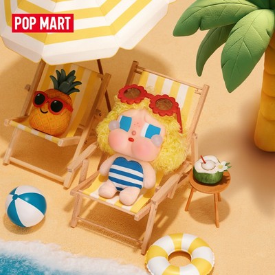 POP MART CRYBABY Vacation Mode On Series-Vinyl Plush Pendant BlindBox