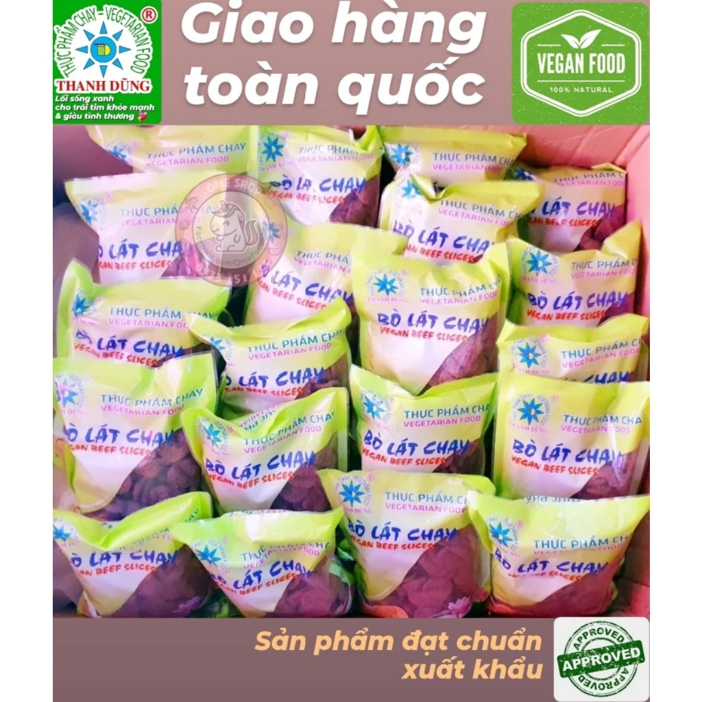 Bò Lát Chay Thanh Dũng 🇻🇳 1️⃣0️⃣0️⃣gr (khô chay) - giao hàng toàn quốc.