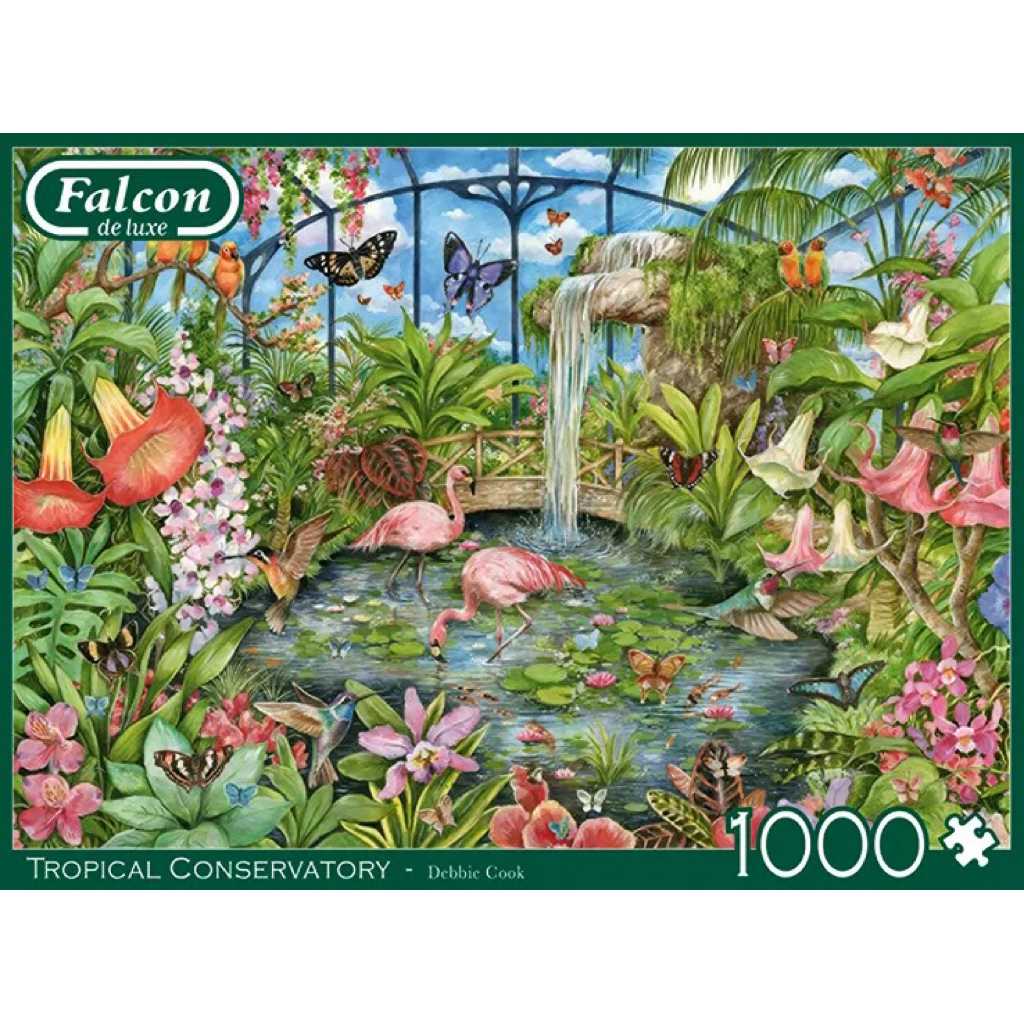 [HÀNG CÓ SẴN] JUMBO PUZZLE 1000pcs TROPICAL CONSERVATORY