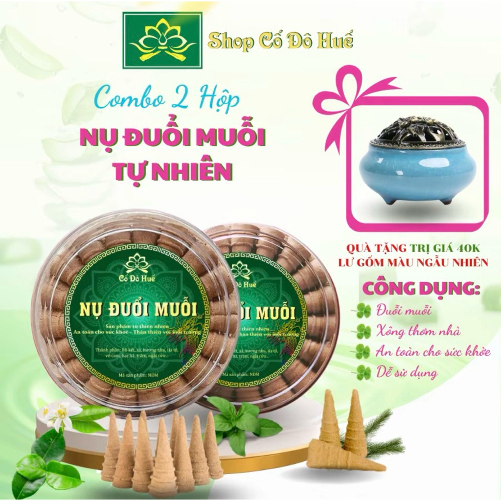 Nụ đuổi muỗi thảo dược thiên nhiên