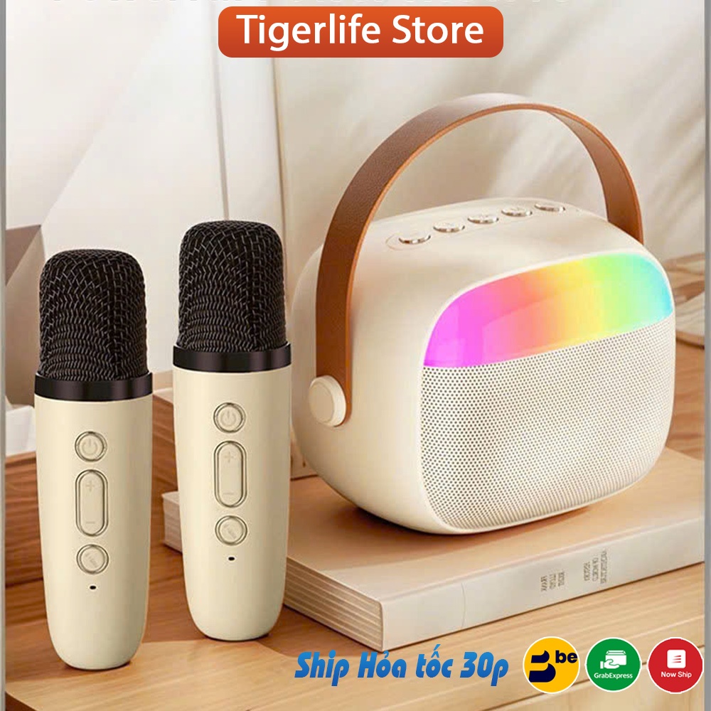 Mic Hát Karaoke KTV  Bluetooth 5.0 Kết Nối Tivi, MTB, Điện thoại, loa thùng model