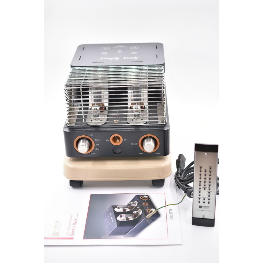 Amply Unison Research Simply Italy MADE IN ITALY có điều khiển từ xa
