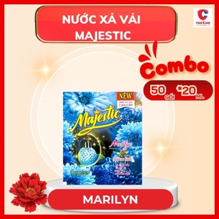 Xả Vải Majestic Combo 50 Gói – Siêu Thơm, Siêu Tiết Kiệm, Siêu Yêu