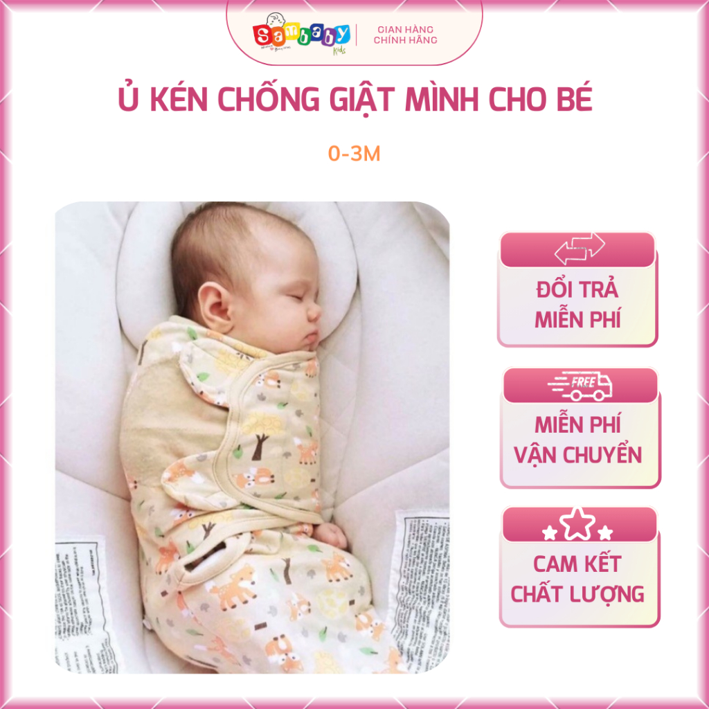 Ủ Kén Chống Giật Mình Cho Bé