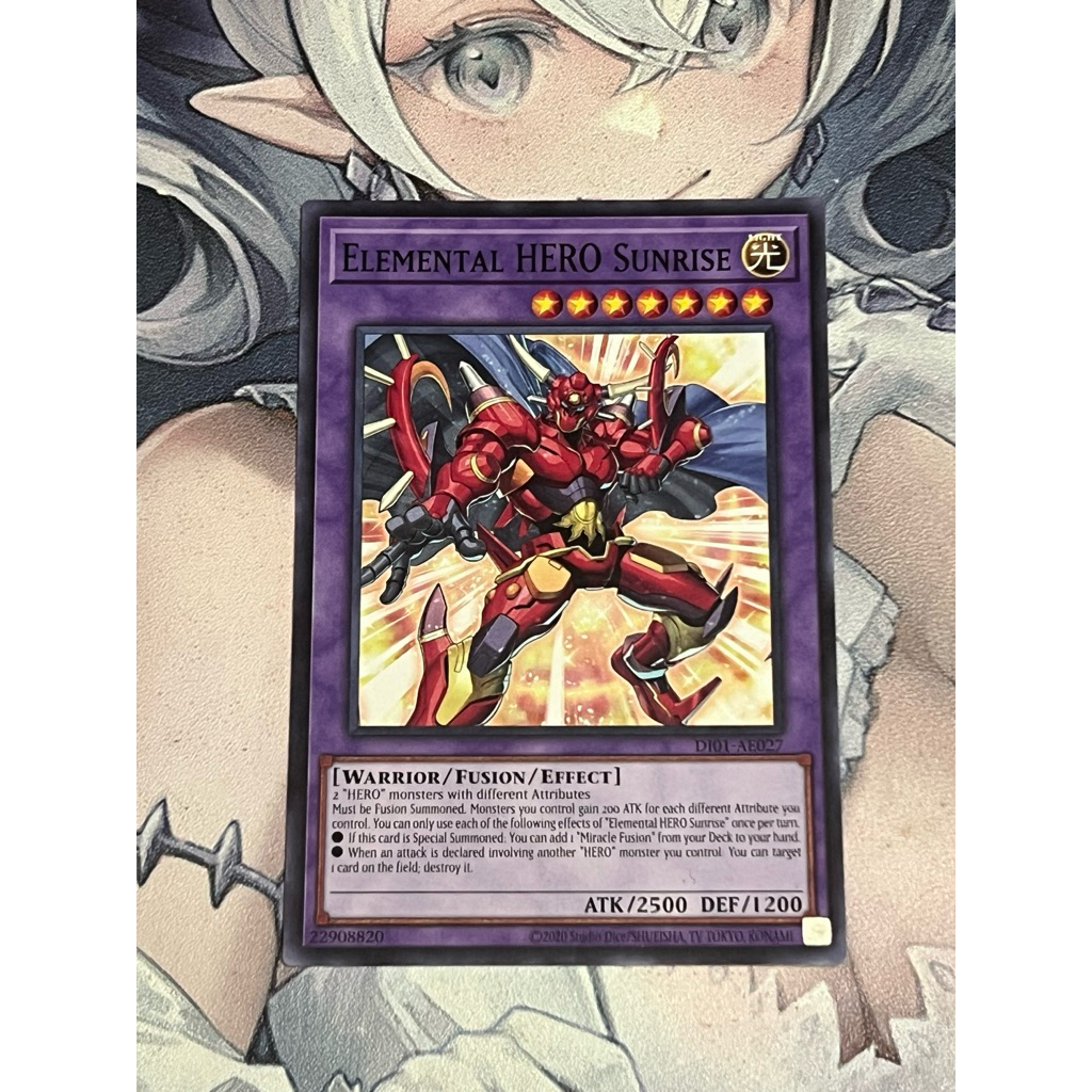 [AE] Thẻ Bài Yugioh Elemental HERO Sunrise