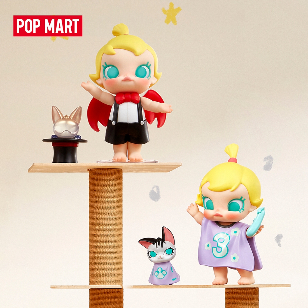 POP MART Baby Molly & Baby Tabby Series Figures Blind Box-Whole Set