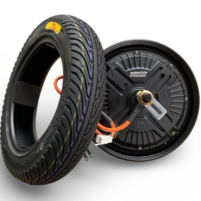 Động cơ 1500w vành 10 dùng bố thắng