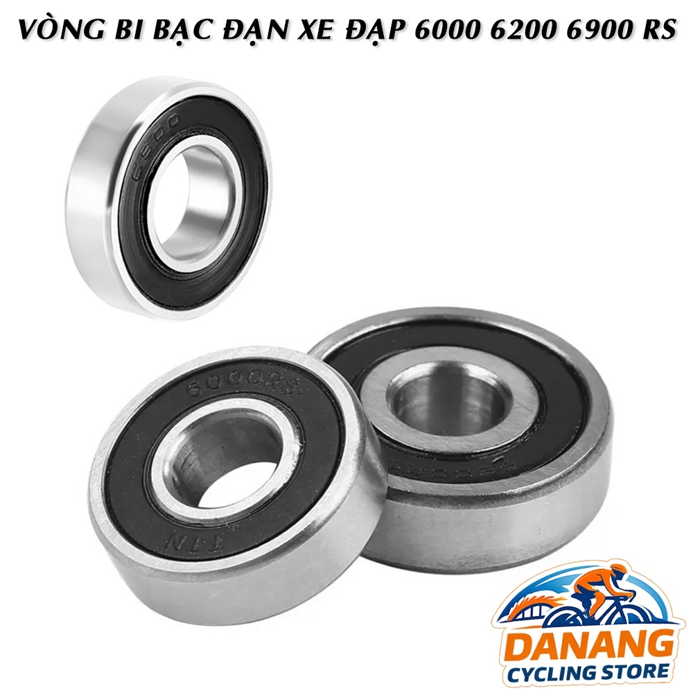 Vòng Bi Bạc Đạn Bearing Xe Đạp 6000 6200 6900 RS – 1 Cái