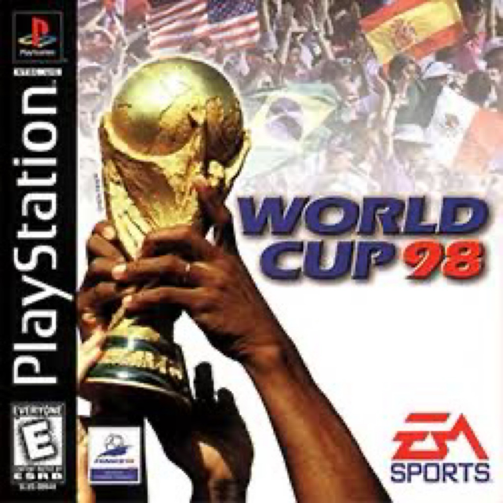 Đĩa game Ps1 World Cup 98 Ps1