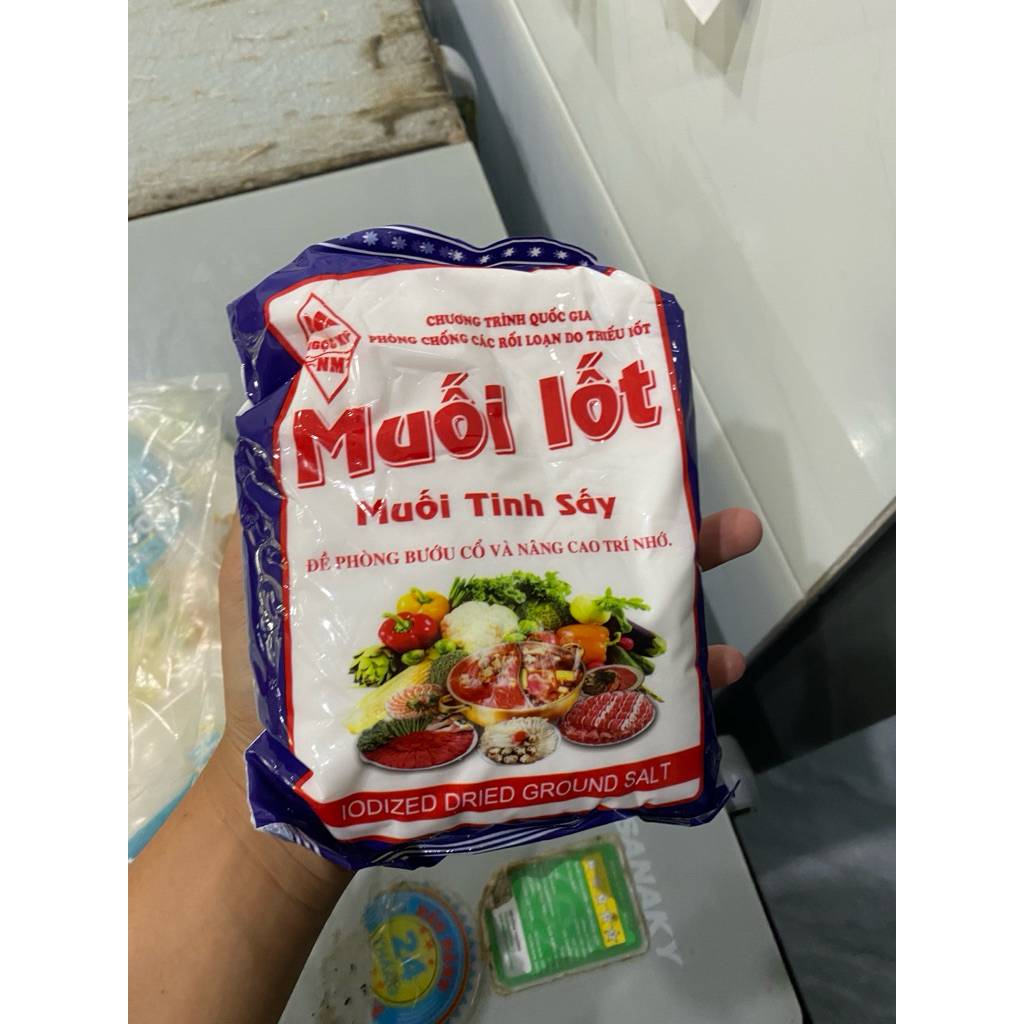 Muối iot nhà làm