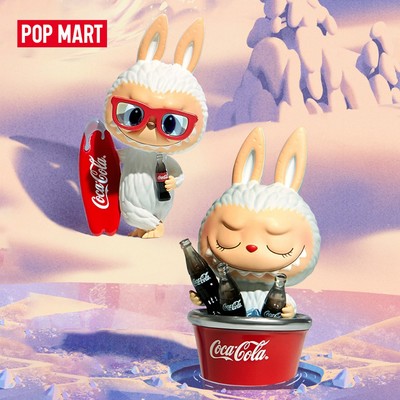 POP MART THE MONSTERS - LABUBU COCA-COLA Series Figures Blind Box Action Toys Figure Birthday Gift Kid Toy-Whole box