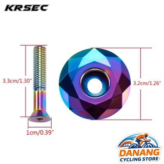 Nắp Chụp Nhôm Pô Tăng Xe Đạp KRSEC – Top Cap Nhôm CNC