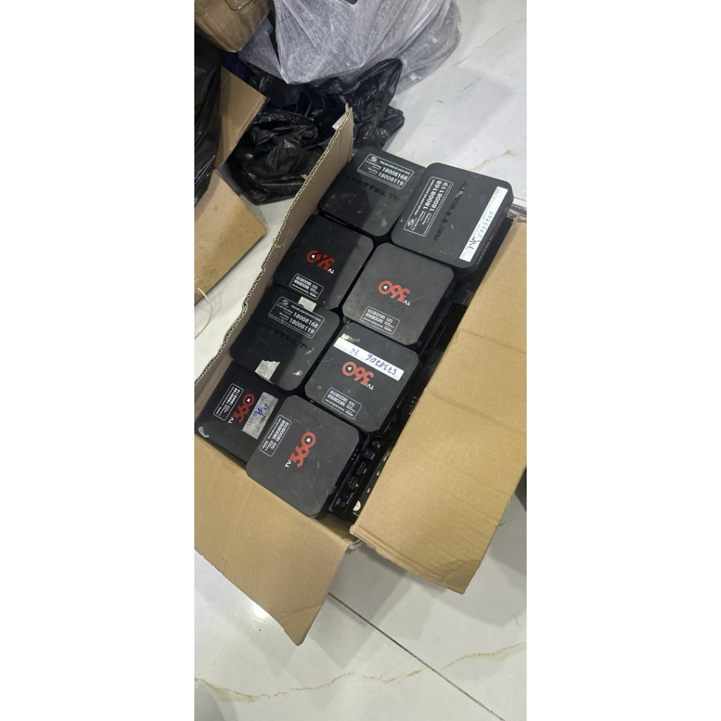 Xác box 360, box h650, box vnpt, modem 670y, 671y… hàng hỏng còn seri
