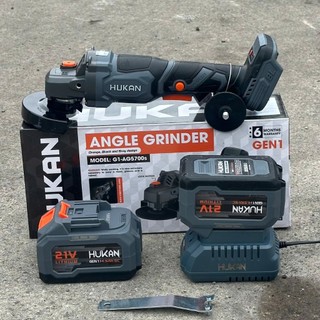 [Mẫu mới] Máy Mài Pin Hukan AG 5700S Động Cơ Không Chổi Than, Chân Pin Phổ Thông M21, Bảo Hành Chính Hãng 6 Tháng