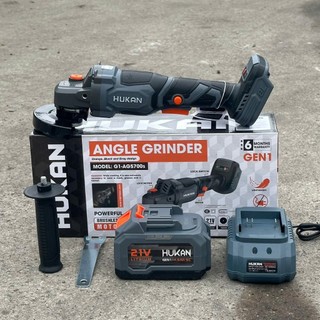 [Mẫu mới] Máy Mài Pin Hukan AG 5700S Động Cơ Không Chổi Than, Chân Pin Phổ Thông M21, Bảo Hành Chính Hãng 6 Tháng