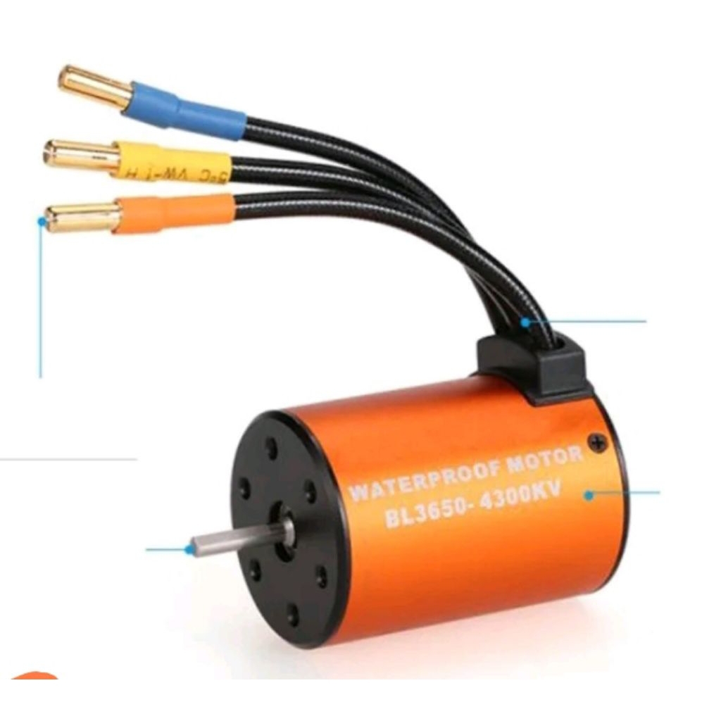 motor BL3650 - 4300KV phù hợp với xe RC tl : 1/10