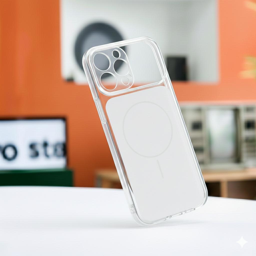 Ốp lưng iPhone THỜI THƯỢNG thiết kế giống 17 Pro Max chất liệu silicon, chống sốc, chống va đập