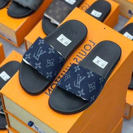 Dép Quai Ngang Louis Vuitton Đế 2 Lớp Cao Su Mềm Luxury Full Box 2026.