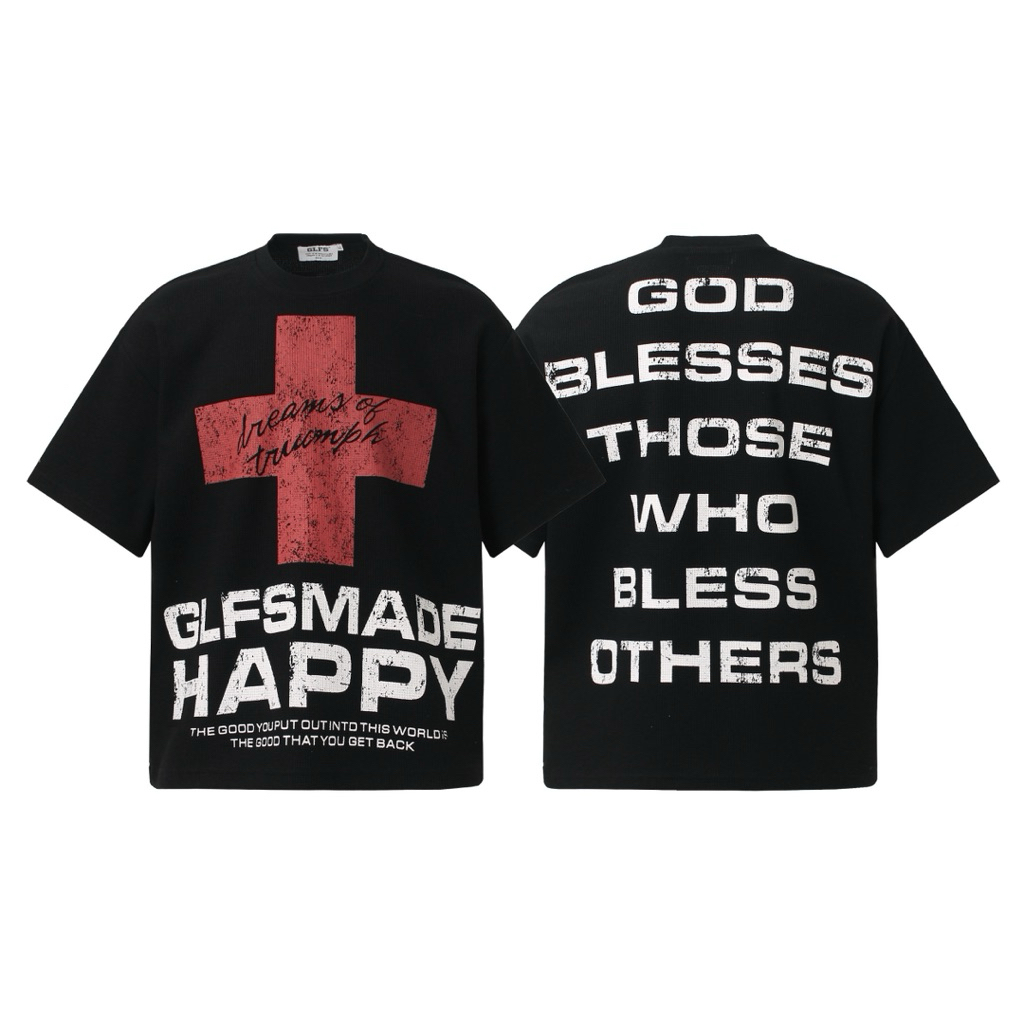 YOLO | Áo Thun Tshirt Embossed Waffle Graphic