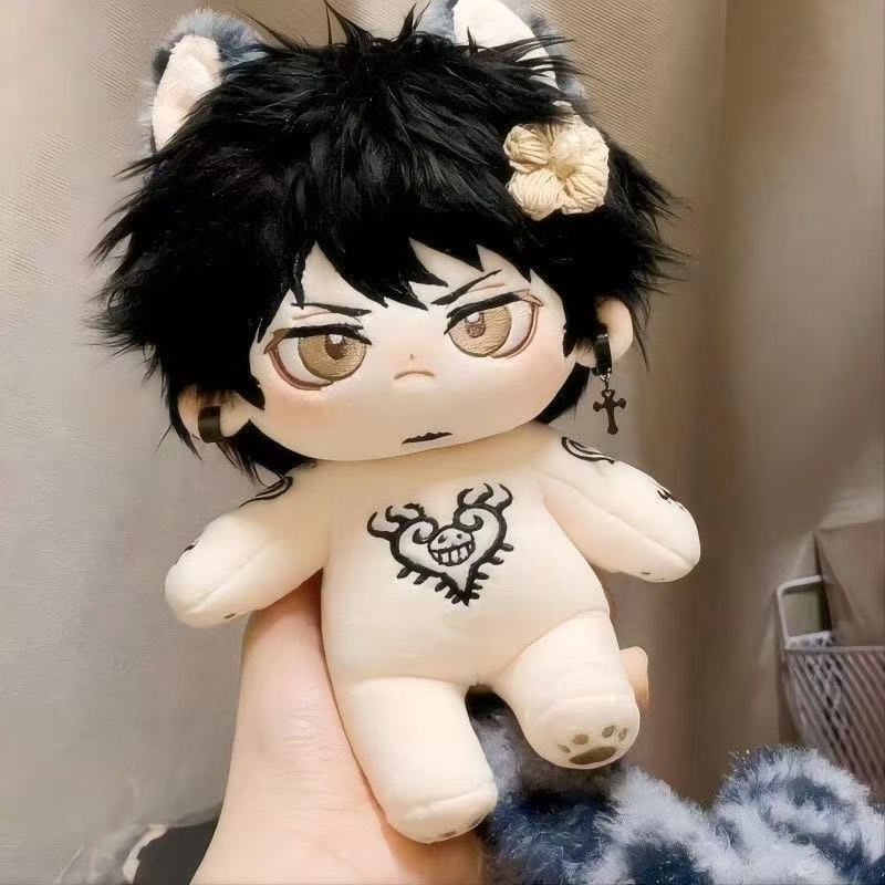 One Piece Trafalgar D. Water Law BÚP BÊ gấu bông Anime doll 20cm Có sẵn Quà tặng