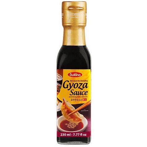 Nước Chấm Bánh Xếp Sủi Cảo Hoành Thánh Dumpling GYOZA Soy SAUCE SUKINA 230 ML