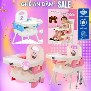 🌸𝑴𝒊𝒆̂̃𝒏 𝑺𝒊́𝒑🌸Ghế ăn dặm  cho bé gấp gọn,ghế tâp ăn cho bé 2 trong 1 có kèm thêm chân sắt
