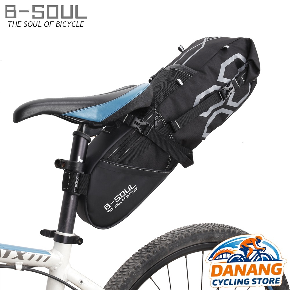 Túi Treo Yên Sau Xe Đạp B-Soul 12L Chống Nước Cao Cấp