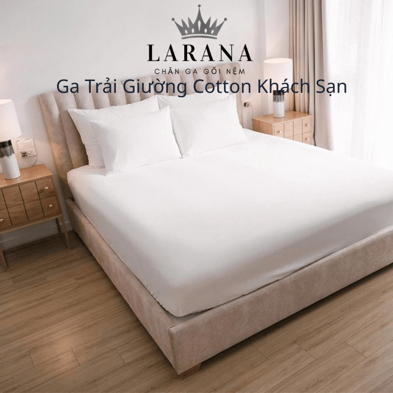 Ga Chun Cotton Sọc - Trơn Thoáng Mát Tiêu Chuẩn Khách Sạn 5 Sao