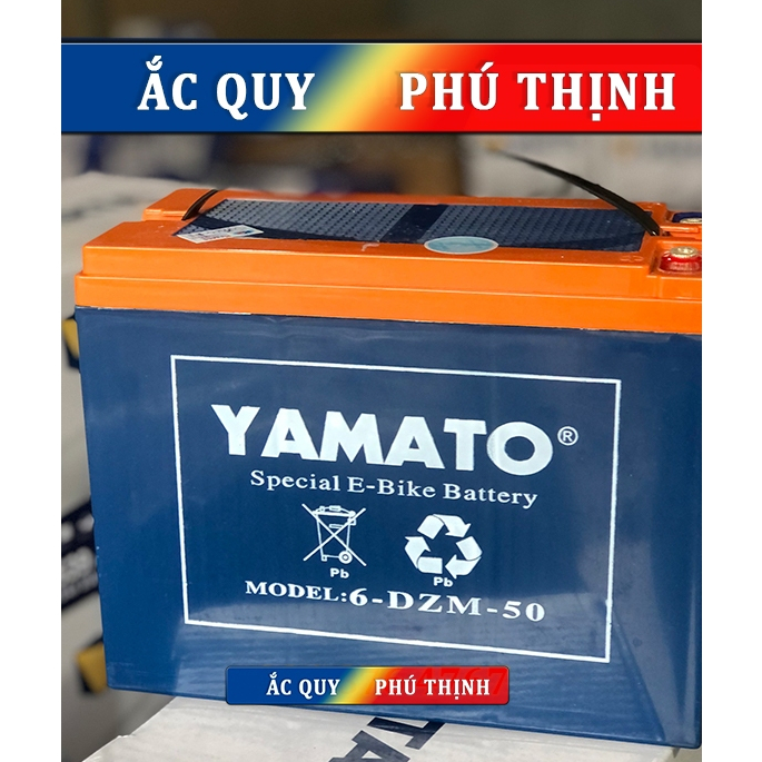 Ắcquy viễn thông Yamato 12V-50AH 6-DZM-50