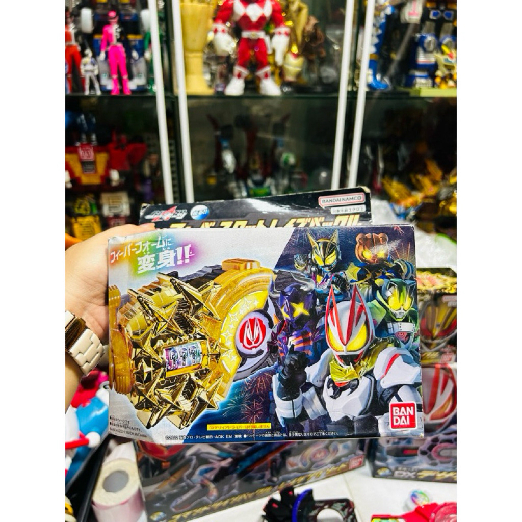 Đồ chơi siêu nhân Kamen Rider Geats Dx Fever Slot Raise Buckle