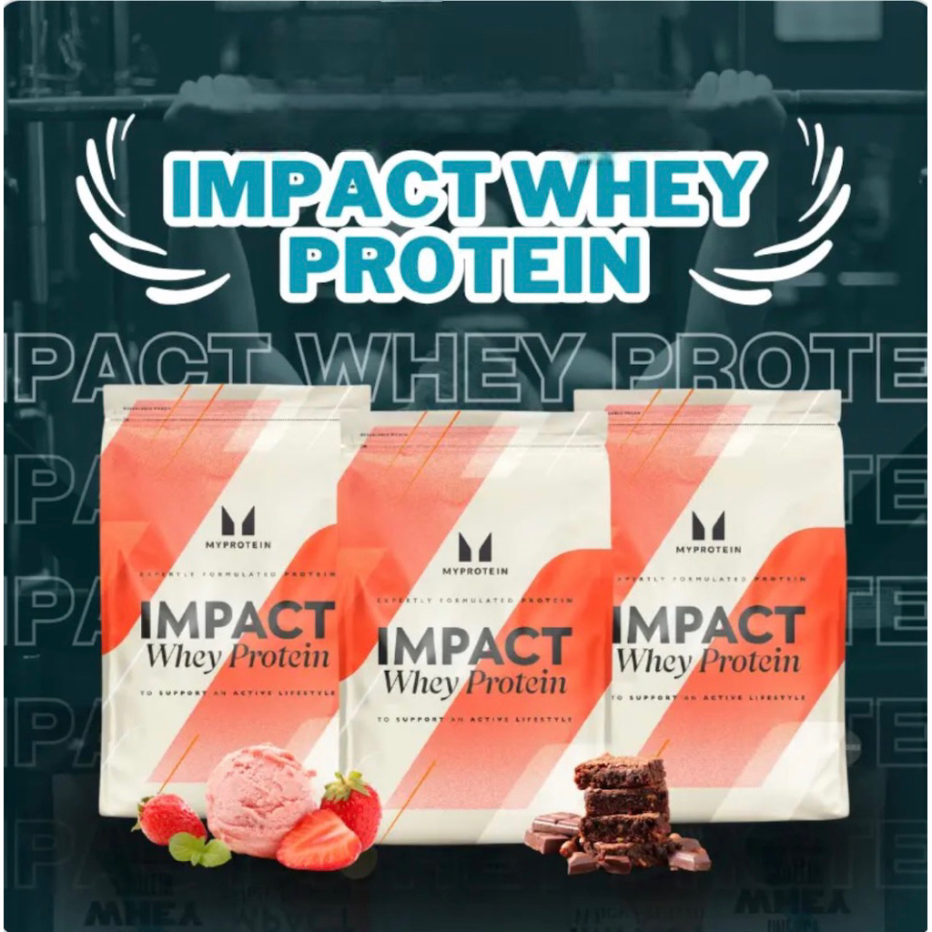 [ Tặng Bình ] Bột tăng cơ MyProtein Impact Whey Protein sản xuất Anh Quốc (1KG) hỗ trợ tập luyện