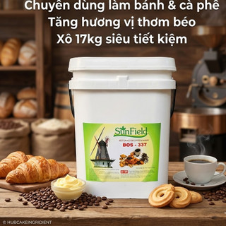 Bơ cối xay gió - Bơ sunfield xô 17kg - Bơ thực vật Nhập khẩu